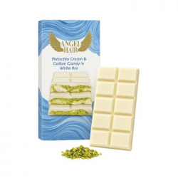 White chocolate with cotton...