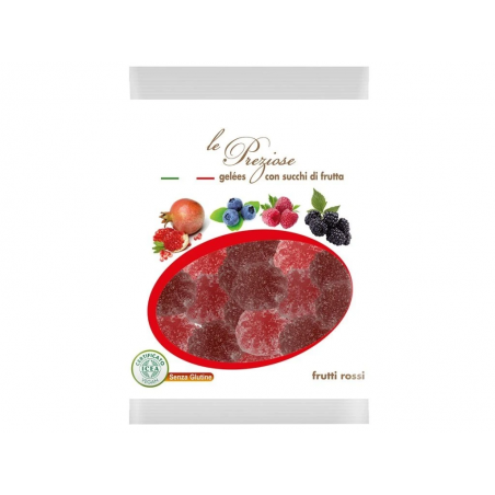 Желейные конфеты Le Preziose с соком малины и ежевики, 100 г