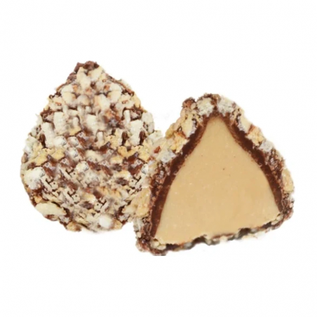 Set of truffle candies in wafer crumbs "Perezvon" in a gift box 220 g