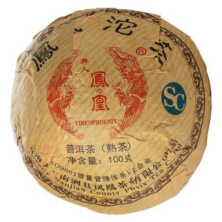 Shou Puer Tea "Phoenix Nest" 100 g T.Ar