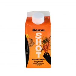 Sea buckthorn-ginger shot,...