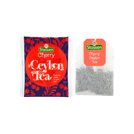 Stassen Cherry Black Tea 25 Tea Bags