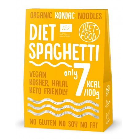 Shirataki Konjac SPAGHETTI GLUTEN-FREE ORGANIC 385 g (300 g) DIET-FOOD