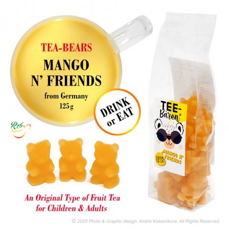 Фруктовые Чайные Mишки - Mango N' Friends, 125 г