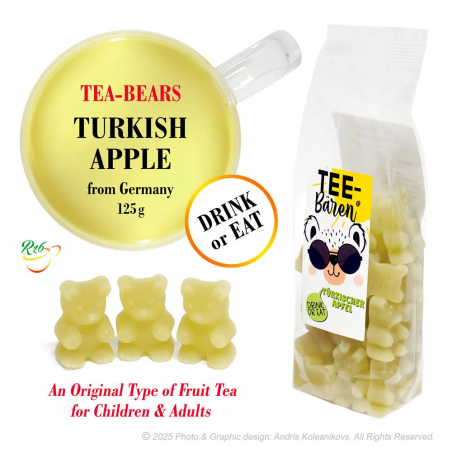 Fruit Tea Bears - Turkish apple, 125 g