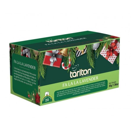 Fa La La Lavender Green Tea Bags 20x1.5g Tarlton