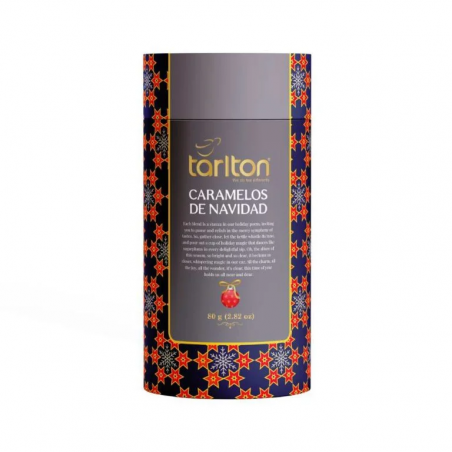 Caramelos de Navidad Flavoured Black Tea 80g Tarlton
