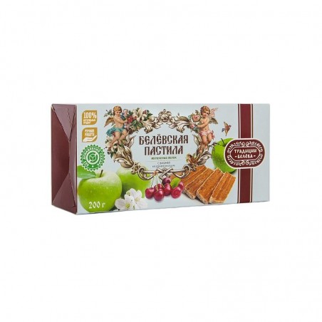 Пастила Белевская "С вишней" 200г Tradicii Belyova