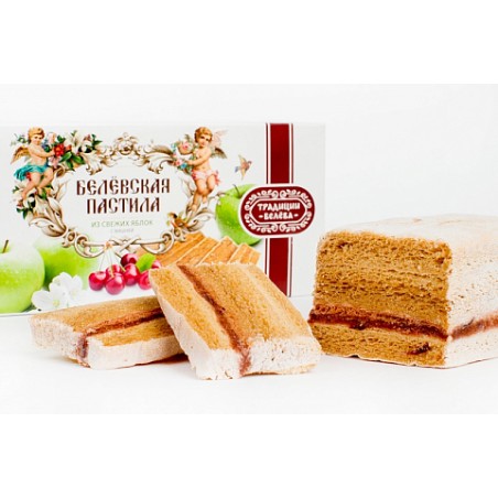 Beļevskas pastila "Ar ķiršiem" 200g Tradicii Belyova