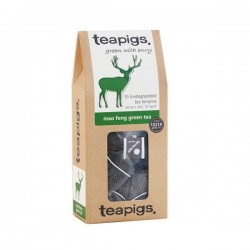 Teapigs Mao Feng green tea pyramid