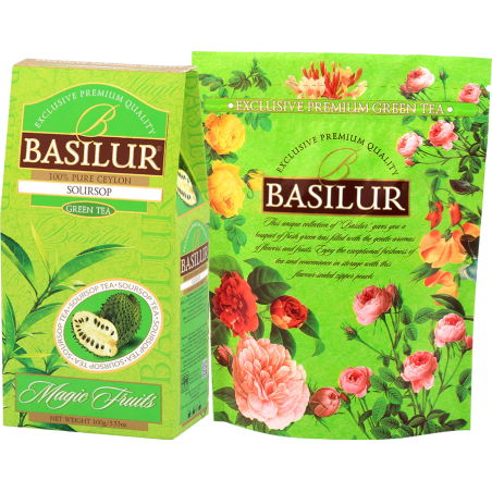 Зеленый чай с аноной ’SOURSOP’ Basilur 100g