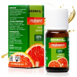 Natural GRAPEFRUIT essential oil 10 ml AROMASaules