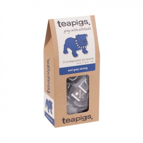 Teapigs Earl Grey Strong black tea pyramid