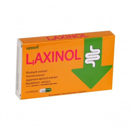 Лаксинол капсулы N15 (LAXINOL) HERBIN