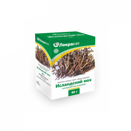Islandes sūnas (CETRĀRIJA) 40 g LEKRASET