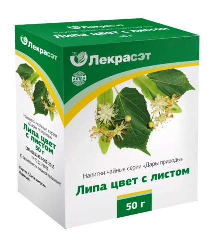 Liepziedi ar lapām 50g (Tilia cordata Mill) LekraSET