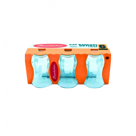 Turkish tea set glass cups 6pcs