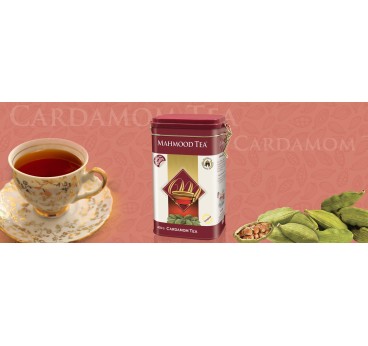 Mahmood melnā tēja ar kardamonu 450g