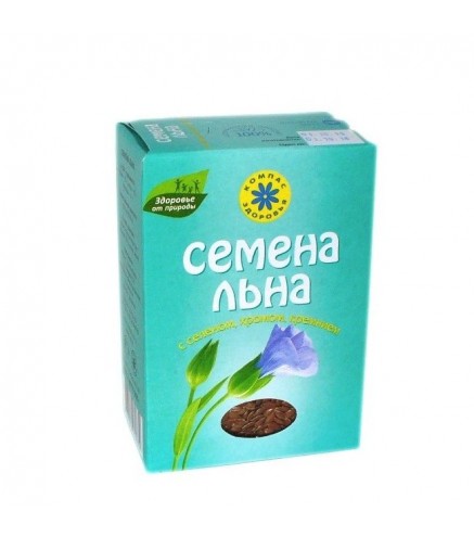 Flaxseed with selenium, chromium, and silicon 200g - Health Compass