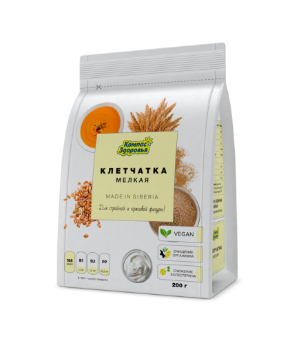 Fine wheat fiber 200g - Health Compass
