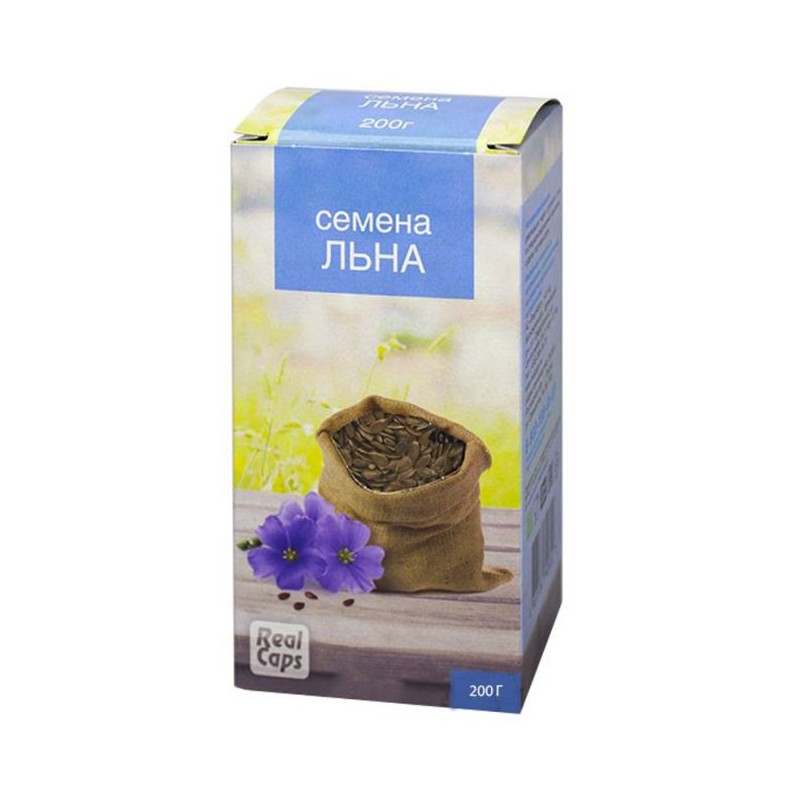 RealCaps linu sēklas, uztura bagātinātājs, 200g RealCaps linu sēklas, uztura bagātinātājs, 200g