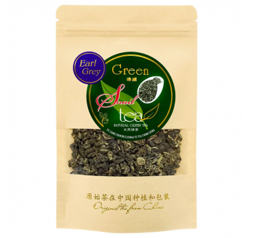 "GREEN SNAIL" Earl Grey - Elitārā ķīniešu zaļā tēja ar bergamotu 100g