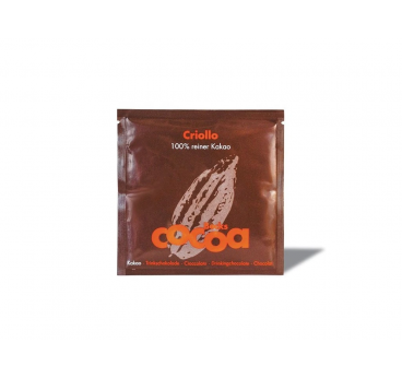 MINI BECKS COCOA Criollo Karstā dzeramā šokolāde bez cukura 25g BIO