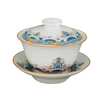Gaiwan №31496, porcelain, 180 ml