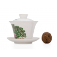 Gaiwan №39655, porcelain, 180 ml peacock Gaiwan №39655, porcelain, 180 ml peacock