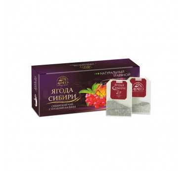 Tējas dzēriens "Sibīrijas Ogas. Irbene" 2.0 g*20 iepakojums Aveo Kalina