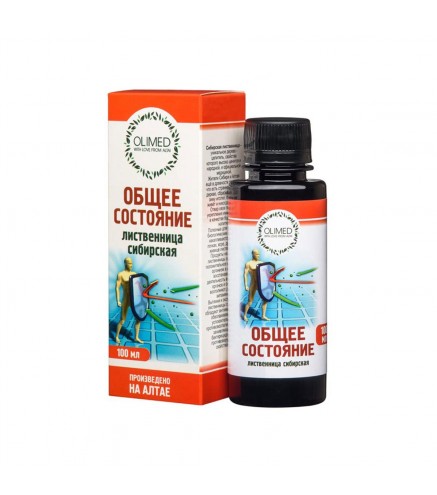 Siberian Larch "General condition" Balm, 100 ml Olimed