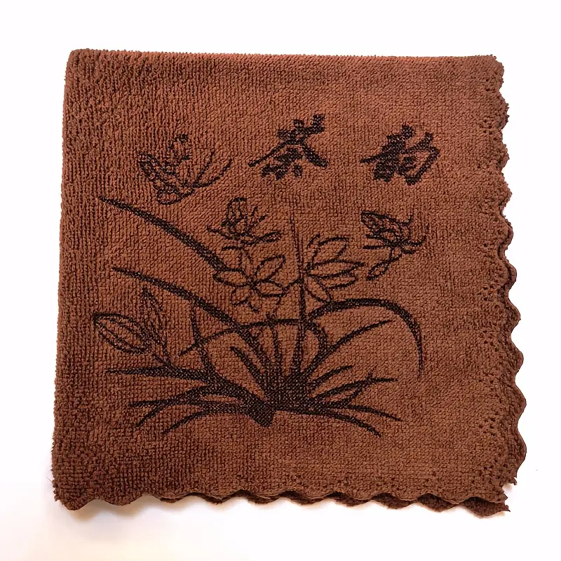 Absorbent Cloth, High-End Thick Tea Towel Tablecloth for Chinese Tea ceremony