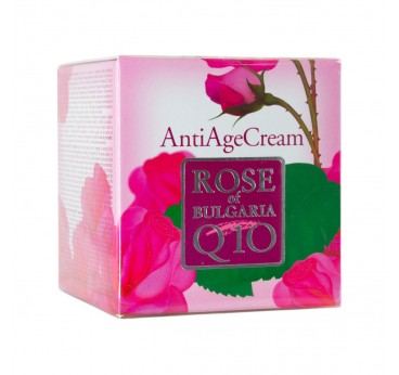 Atjaunojošs sejas krēms ar Q10 50ml Rose of Bulgaria AntiAge