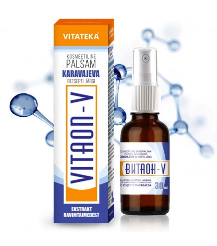Vitaon-V kosmētiskais balzams aerosols, 30 ml, pēc Karavajeva receptes.