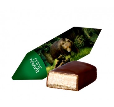 Glazētas vafeļu konfektes "Meža iemītnieki" "BAYAN SULU" 500 g