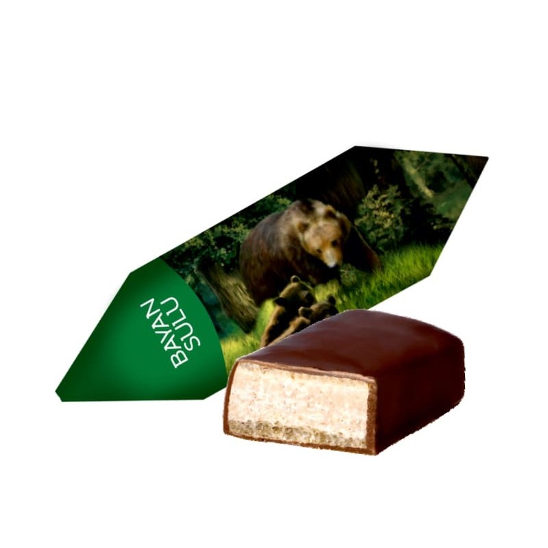 Glazētas vafeļu konfektes "Meža iemītnieki" "BAYAN SULU" 500 g