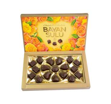 Dažādas šokolādes konfektes "BAYAN SULU" dāvanu kastītē, 182g