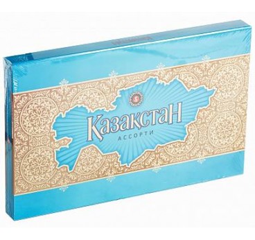 "BAYAN SULU" "Kazakhstan" Assorted Chocolates in a Gift Box, 280g