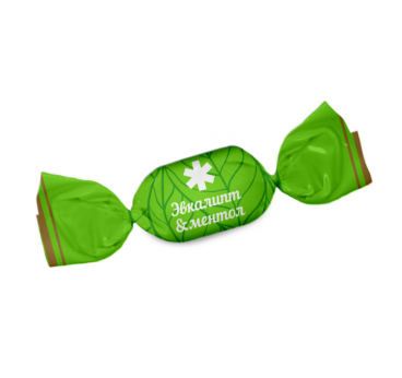 BAYAN SULU Eucalyptus & Menthol Caramel with mint, menthol and eucalyptus flavors 1 kg