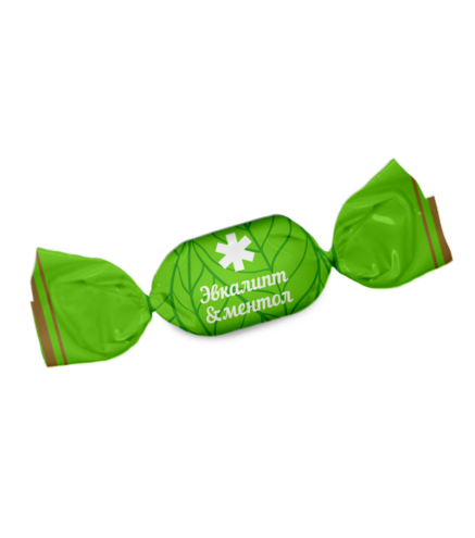 BAYAN SULU Eucalyptus & Menthol Caramel with mint, menthol and eucalyptus flavors 1 kg