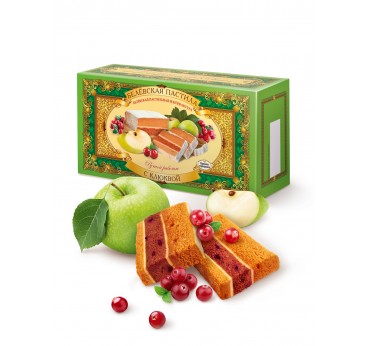 Beļevskas pastila ar dzērvenēm  100 g