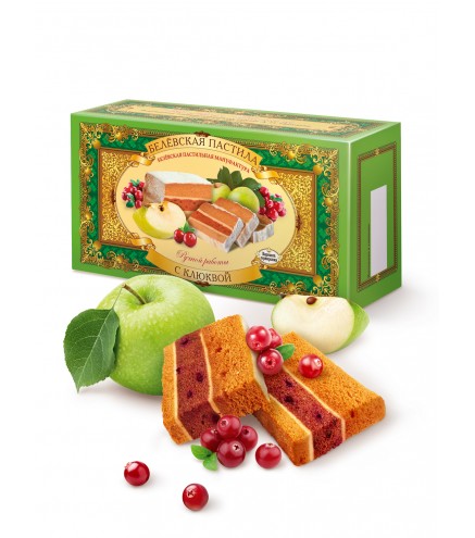 Beļevskas pastila ar dzērvenēm  100 g