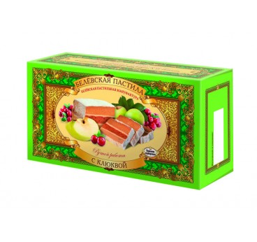 Beļevskas pastila ar dzērvenēm  100 g