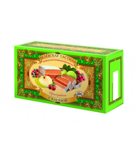 Beļevskas pastila ar dzērvenēm  100 g