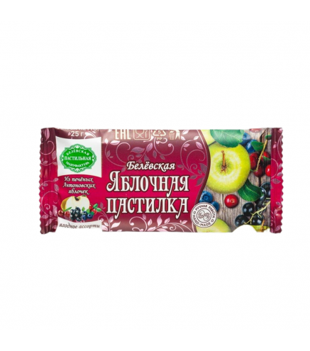 Пастилки ягодное ассорти батончик 25г Belyov Pastila