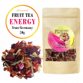 Fruit tea ENERGY, 50 g GF rosehip, guarana & hibiscus