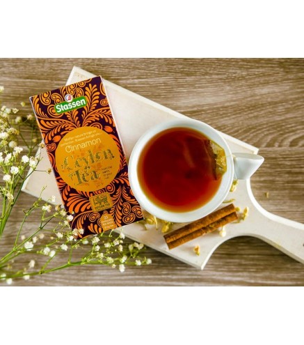 Stassen Cinnamon черный чай с корицей 25 пакетиков