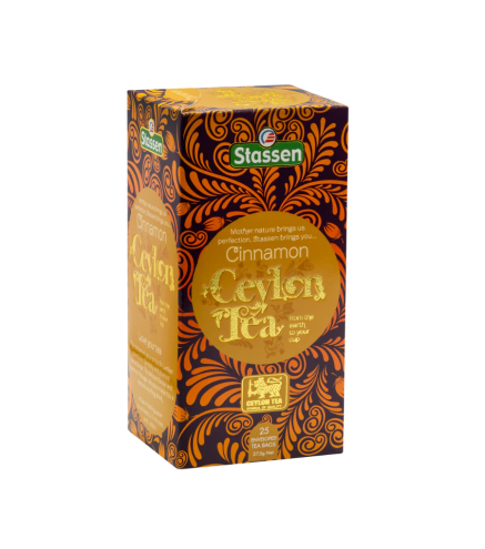 Stassen Cinnamon Black Tea 25 Tea Bags