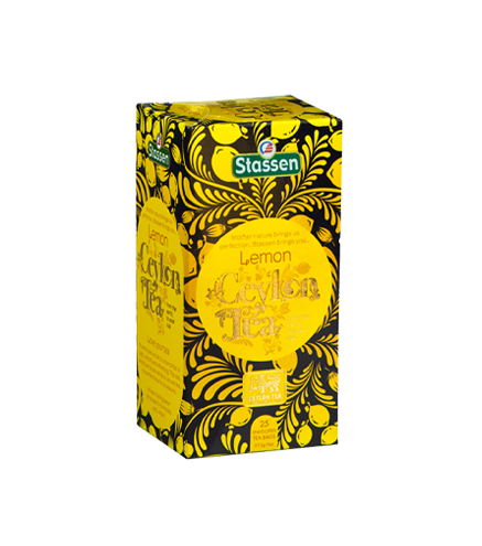 Stassen Lemon Black Tea 25 Tea Bags