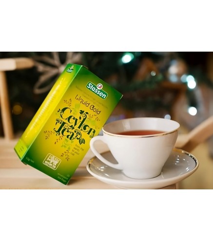 Stassen Liquid Gold Ceilonas melna tēja 25 tējas maisiņi